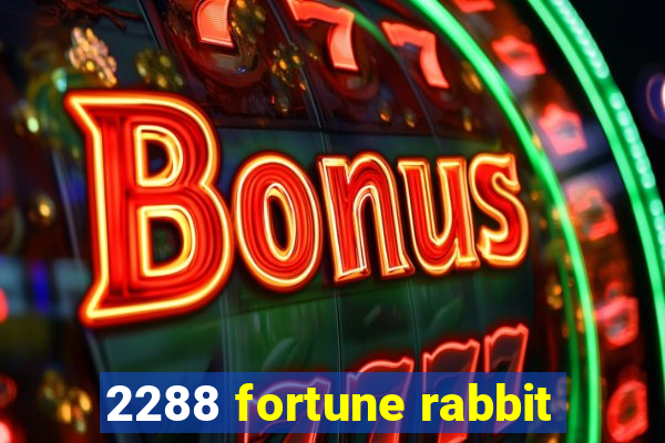 2288 fortune rabbit